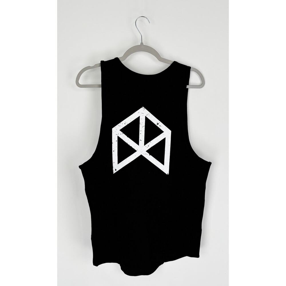 RawGear Front Pocket Stringer Muscle Tank Top Mens Size Small Black New RG314